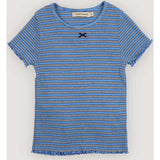 TNS Rib Tee Summer Midnight Mini Stripes