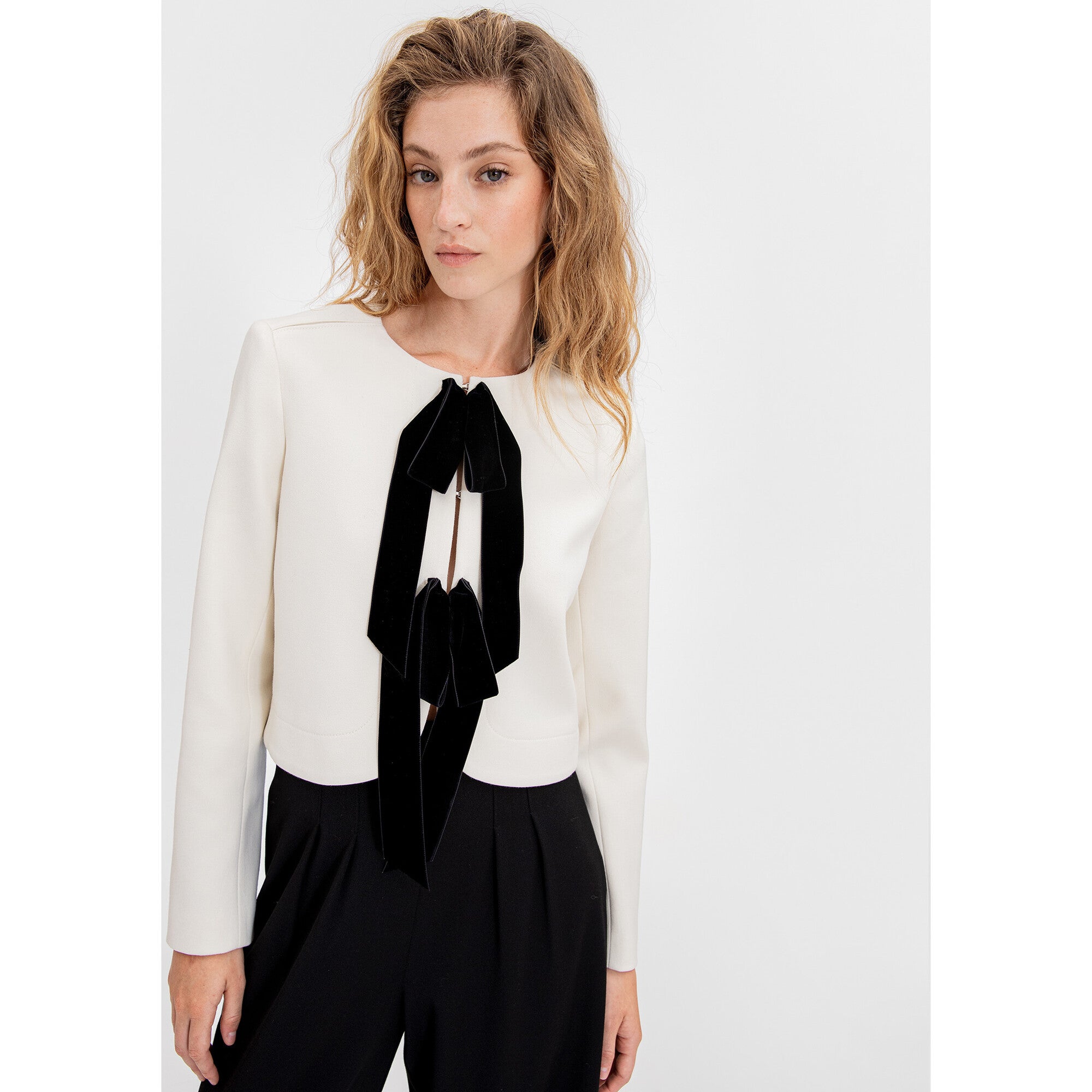 Women's Viola Jacket, Cream