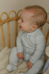 Fake front opening Onesie and Bonnet