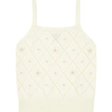 BONTON Tiny Flowers Lilli Knit Tank Top