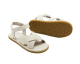 Otis Sandals | Off White Leather