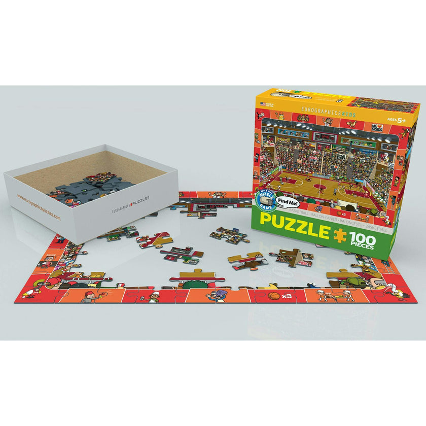 Spot & Find: Basketball - 100 pc Puzzle