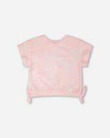 Jacquard Knit T-Shirt