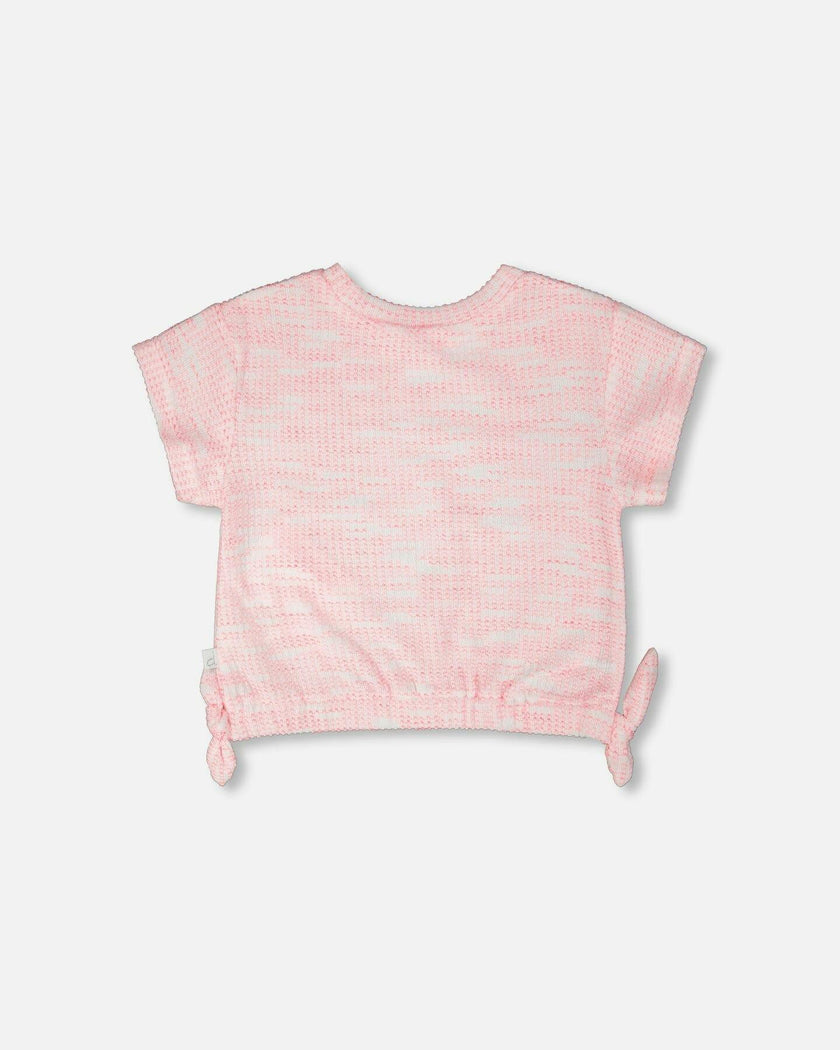 Jacquard Knit T-Shirt