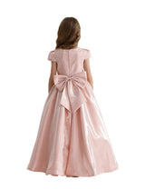 Pink Bow Long Brea Dress