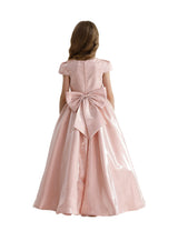 Pink Bow Long Brea Dress
