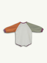 children's cotton playsuit - multicoloured