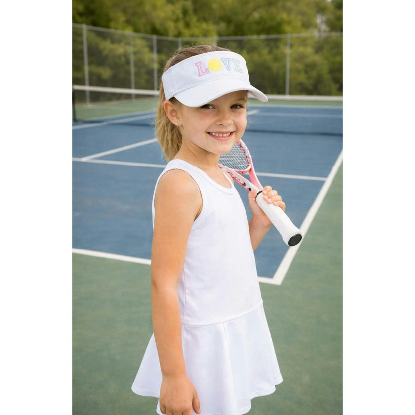 Love Tennis Bow Visor