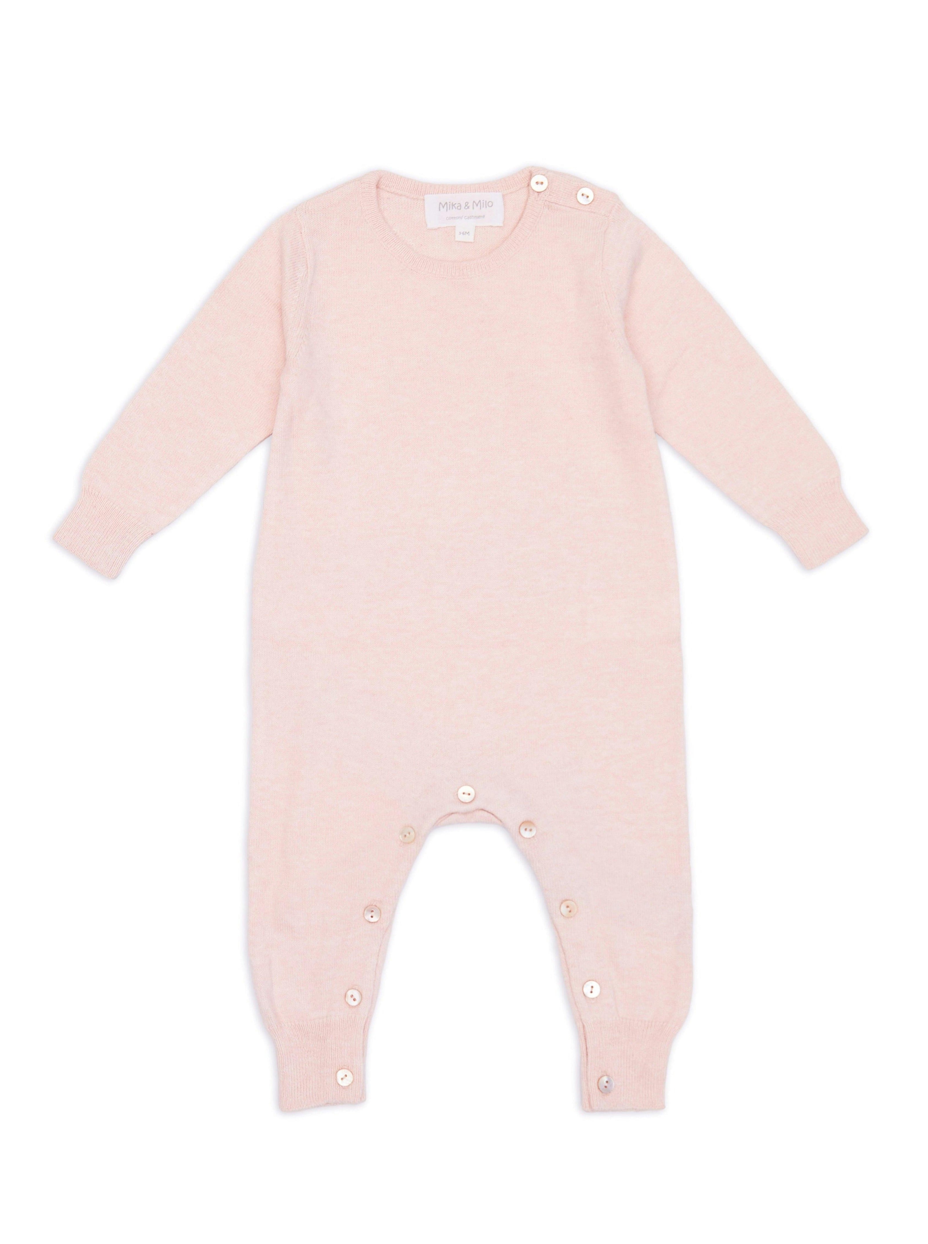 Baby Angel Onesie | Blush Pink