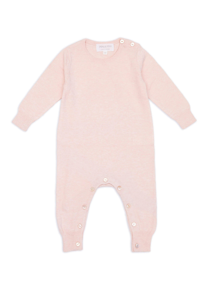 Baby Angel Onesie | Blush Pink