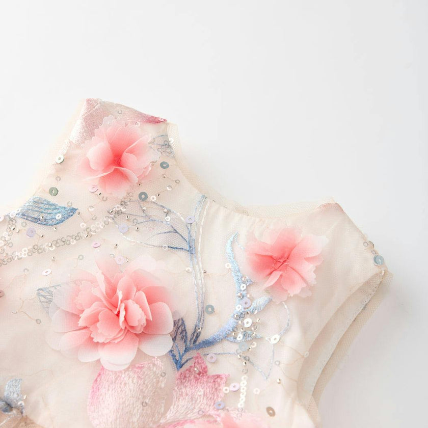 Rosalia Embroidered Mini Dress (Baby)