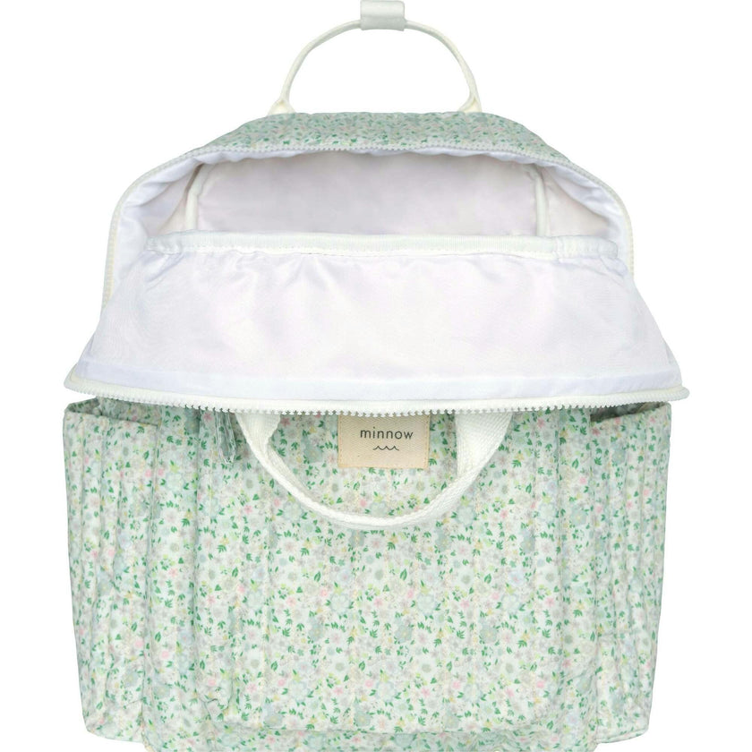 Sea Marsh Floral Coated Everyday Backpack