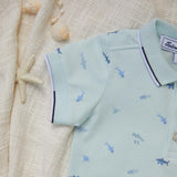 TARTINE ET CHOCOLAT Ocean Friends Baby Polo