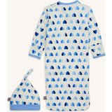 Magnetic Gown & Hat Set BLUE XOXO