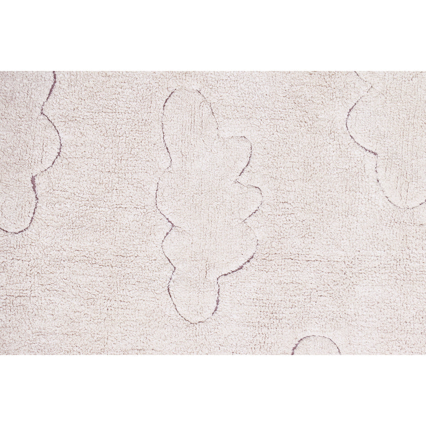 Clouds RugCycled Washable Rug, Natural
