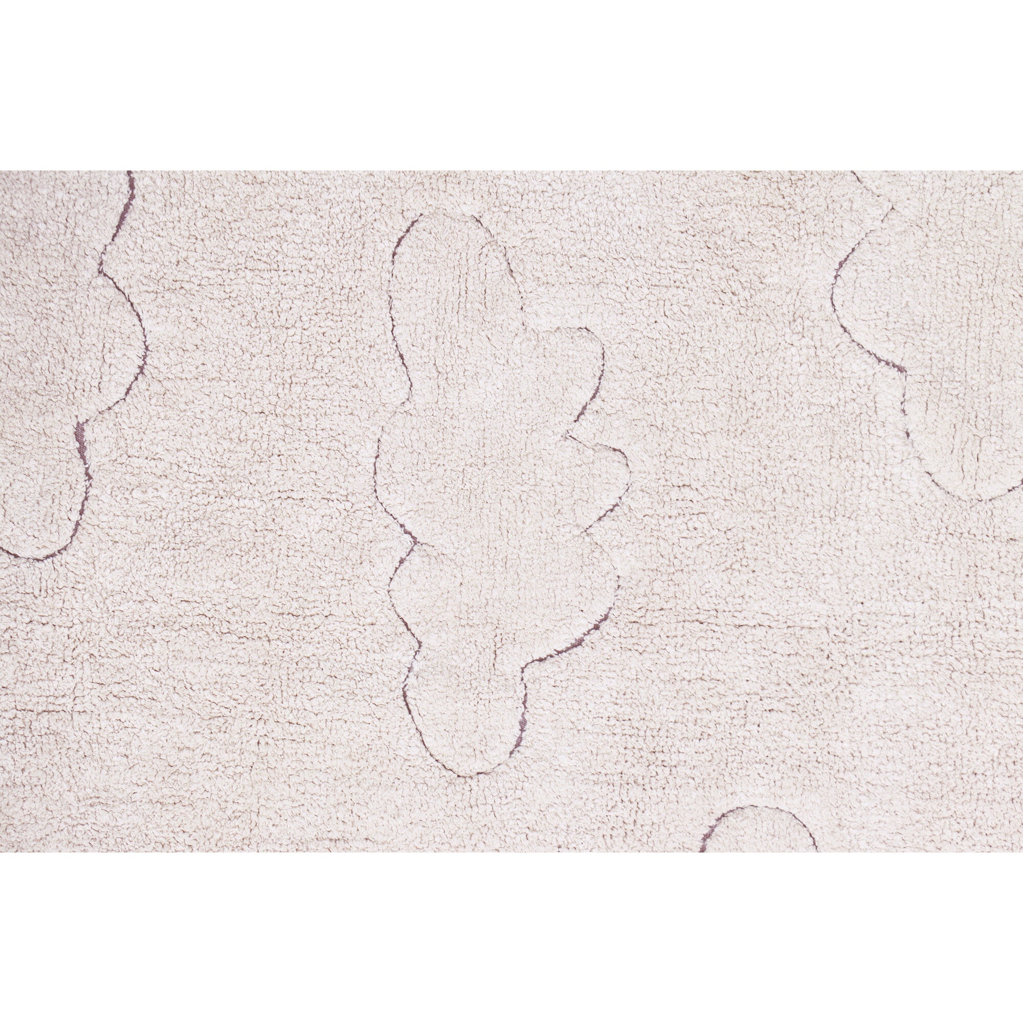 Clouds RugCycled Washable Rug, Natural