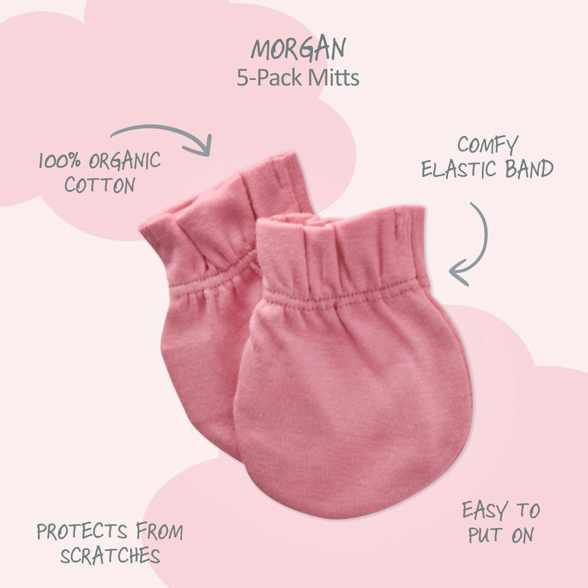 MORGAN 5-Pack Baby Mittens