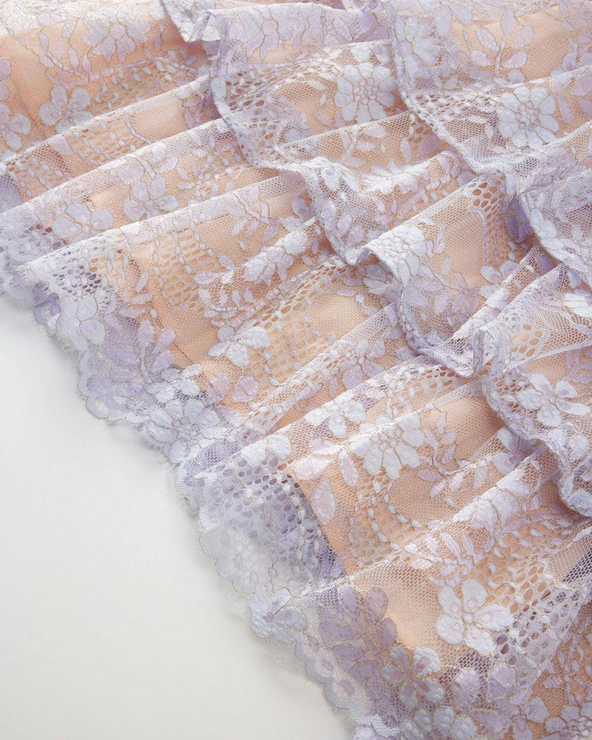 Tanya Lace Frill Maxi Dress