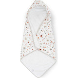 Infant Hooded Towel - Mushrooms