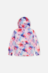 Light Weight Two Piece Chill Snowsuit Mauve Printed Flowers