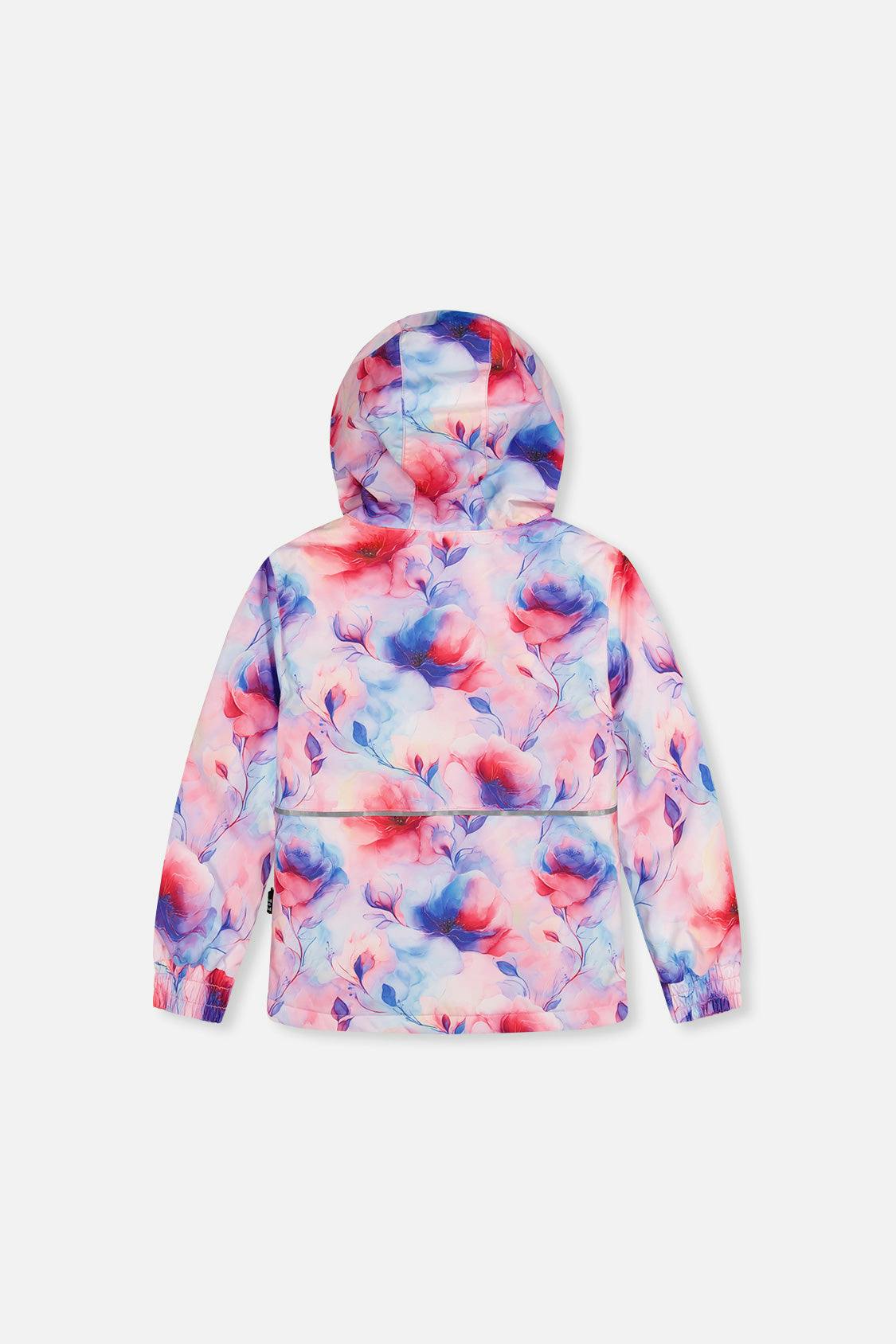 Light Weight Two Piece Chill Snowsuit Mauve Printed Flowers