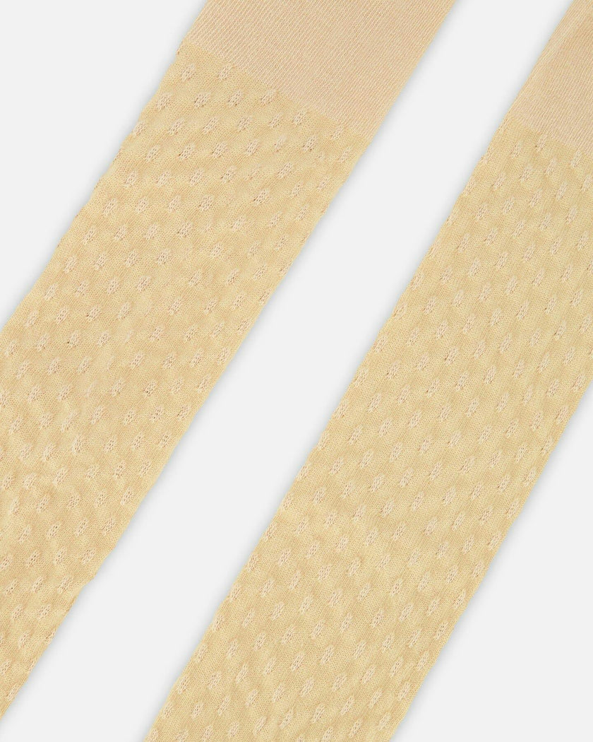 Knit Tights Beige