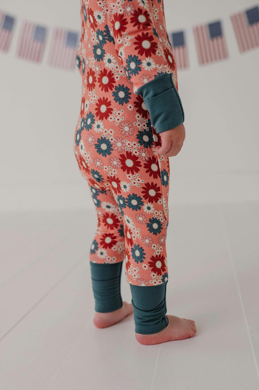 Long Sleeve Zip Romper