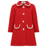 Kensington Coat - Pillar Box Red