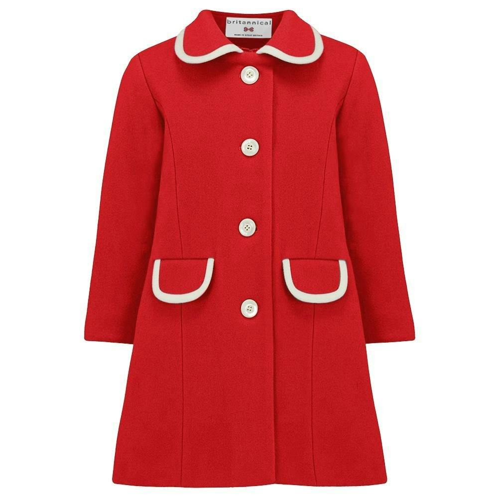 Kensington Coat - Pillar Box Red