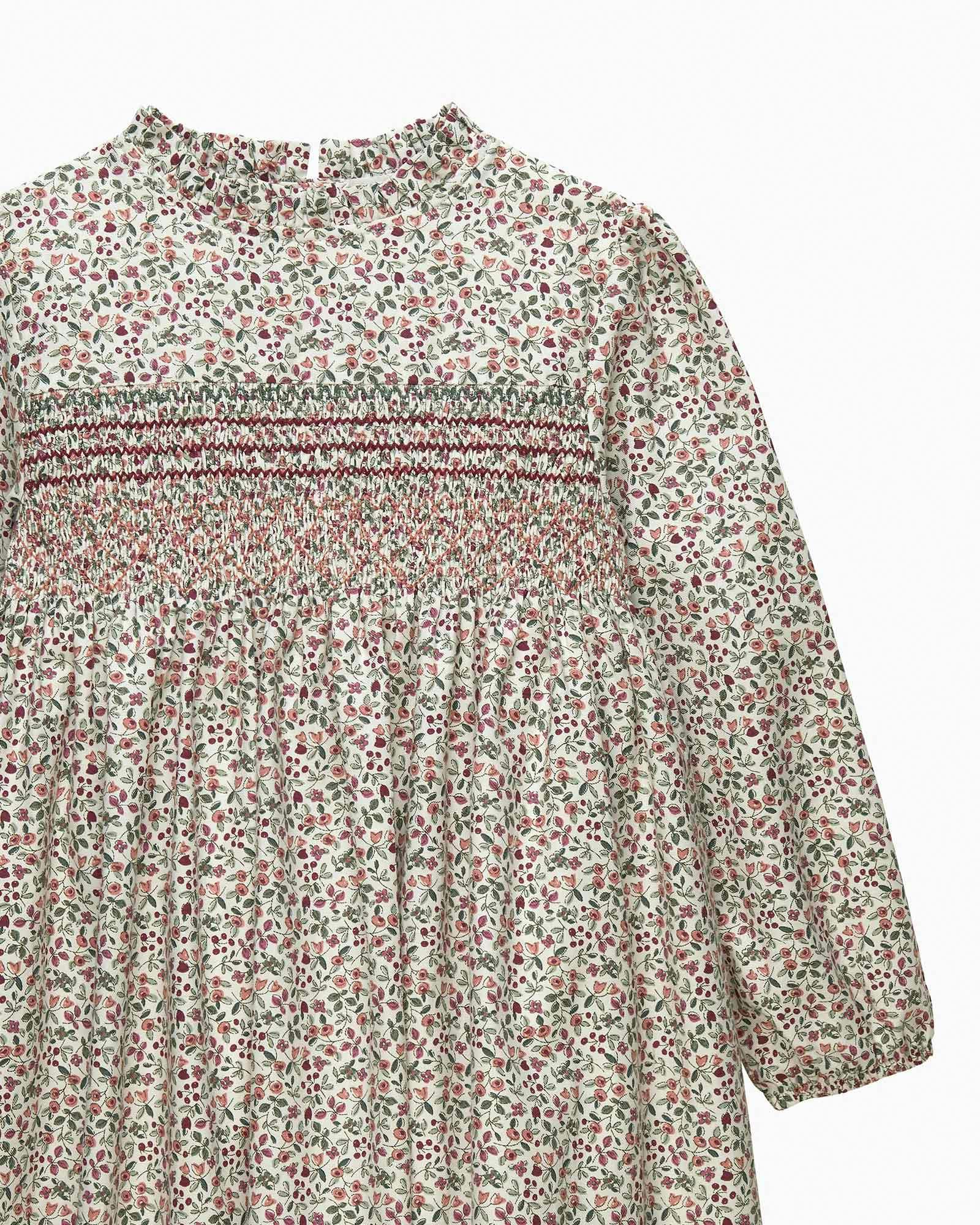 Edie Berry Floral Smocked Dress