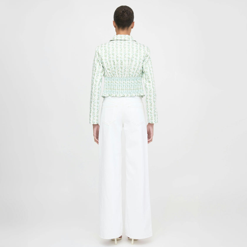 The Hunter Jacket - Brocade Vine Stripe