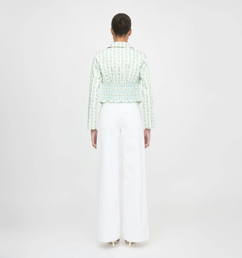 The Hunter Jacket - Brocade Vine Stripe