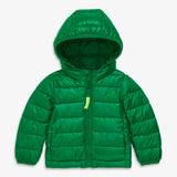 Baby lightweight puffer jacket in solids