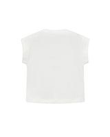 White Doll Print T-Shirt