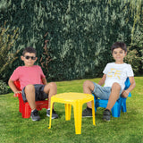 Childrens Plastic Table And Chairs Set