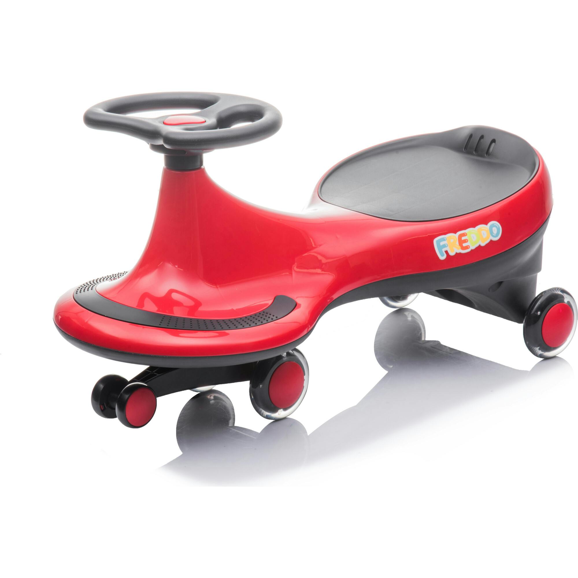 Freddo Toys Swing Car with Flashing Wheels