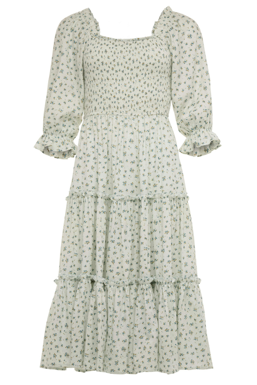 Madeline Dress in Blue