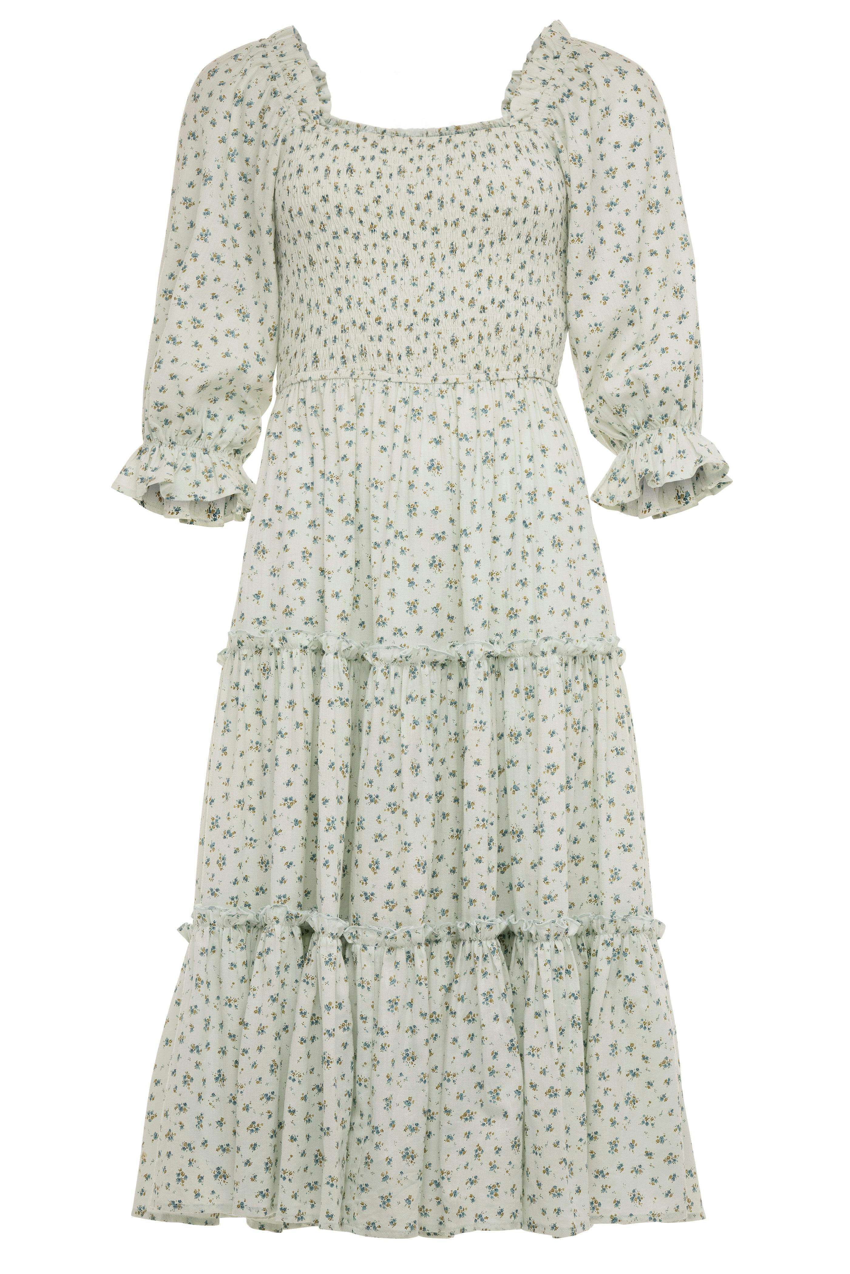 Madeline Dress in Blue