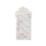 Sunset Jellyfish Organic Cotton Two-Piece Burp Cloth Set