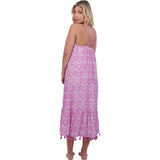 Chantal Women's Sundress Pink Paisley, Pink