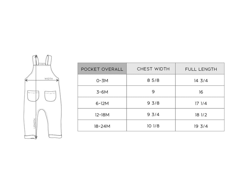 Baby Boy Pocket Overalls