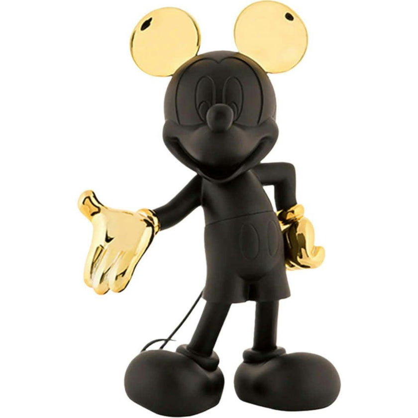 Mickey WELCOME Black & Gold 12in