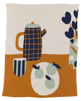 Breakfast Knit Blanket