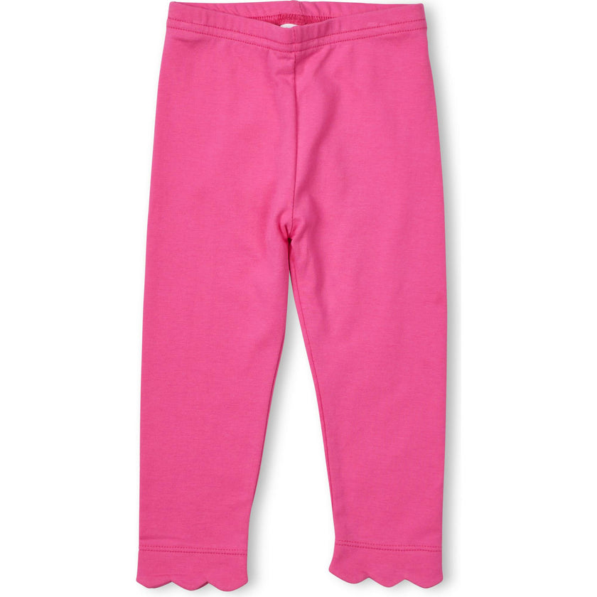 Legging With Scallop Hem
