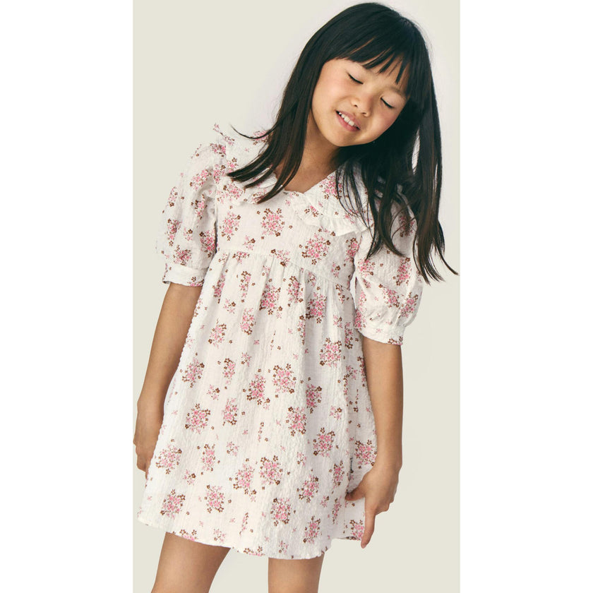 Mipounet SS26 Paloma, Dress Ecru Pink