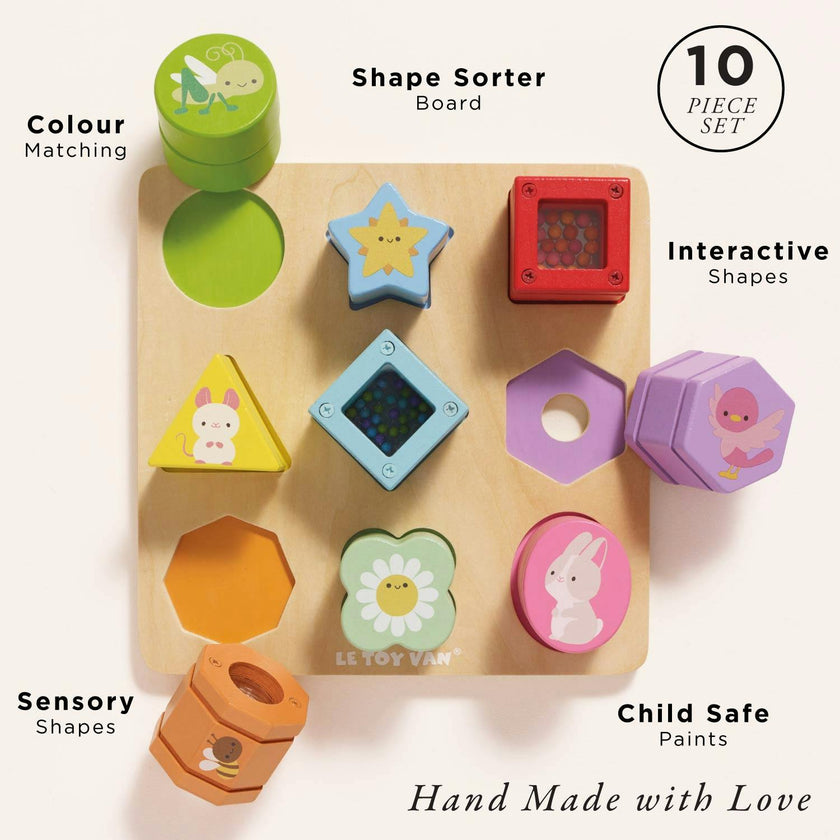 Rainbow Sensory Shape Sorter