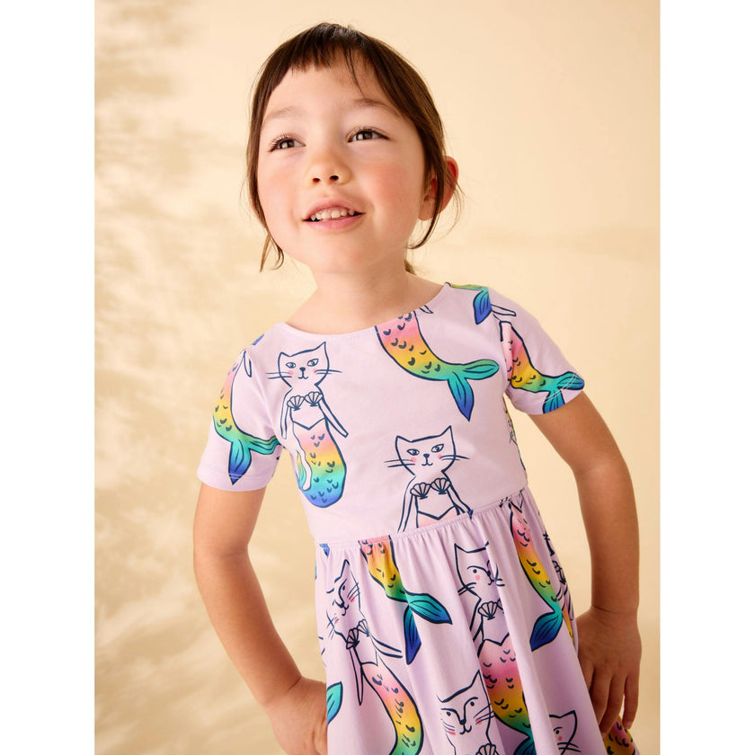 Twist Back Ballet Dress, Mercat