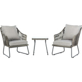 Jensen 3-Piece Rattan Outdoor Lounge Set