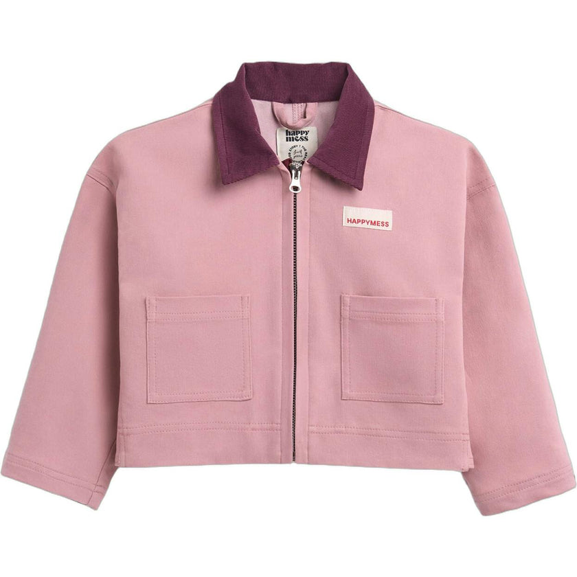 children's denim jacket - dawn rose