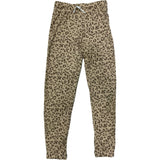 Brown Cheetah Joggers, Brown